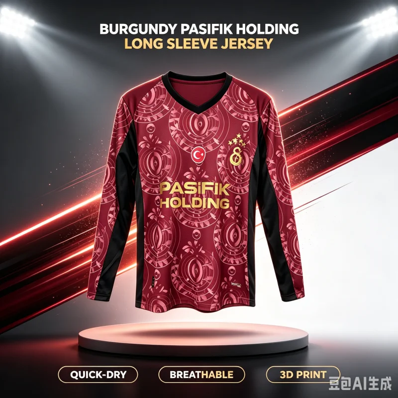 2026-27 New Galatasaray Away Fan Customized Four Season 3D Printed Quick Drying Sports Long Sleeved Tee for Parent-child Wear