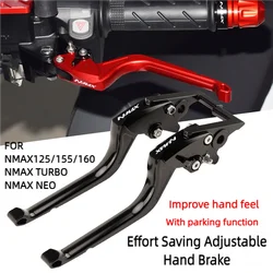 CHEKIS is suitable for YAMAHA NMAX125/155/160 NMAX TURBO/TECH MAX/Ultimate NMAX NEO/NEO S modified accessories brake lever parking handbrake brake horn handle with parking function labor-saving handle