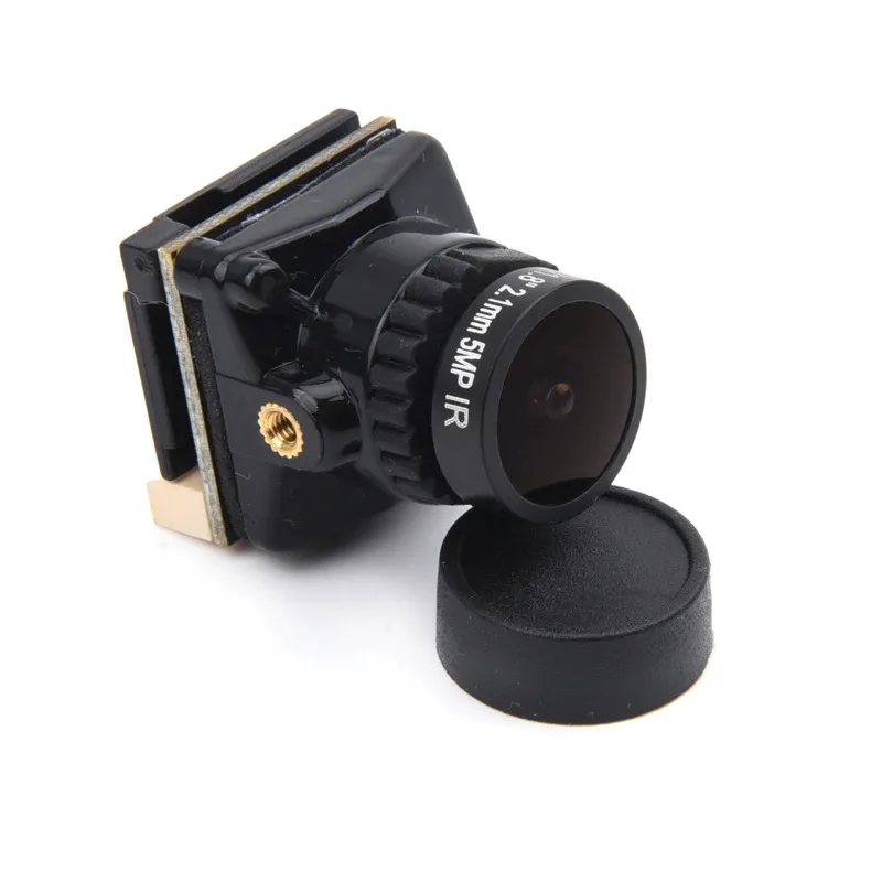 Mini câmera fpv 1800tvl 5mp 2.1mm 1/1.8 "polegadas sensor hdr 19*19mm ntsc & pal comutável para drone fpv peças diy