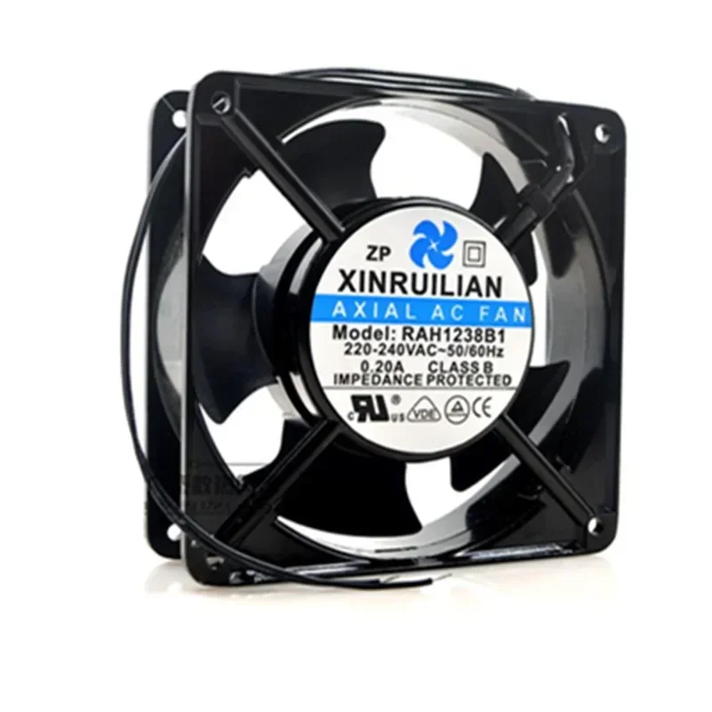 신규 출시, XINRUILIAN, 이중 볼 베어링, 220x240x38mm, CA 3800 V, 12038 V, 50/60Hz, 0.2A, 44W, 120 RPM, 12cm, 120