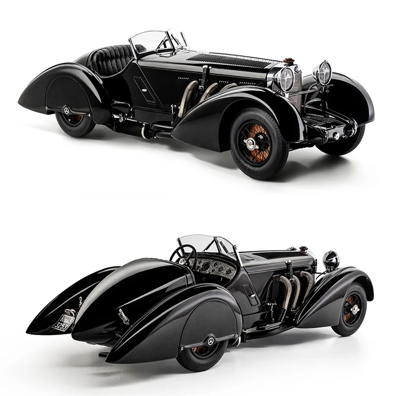 CMC 1:18 SSKL SSK éléphant blanc 1930 voiture Vintage en alliage modèle de voiture à ouverture complète quantité de Collection limitée