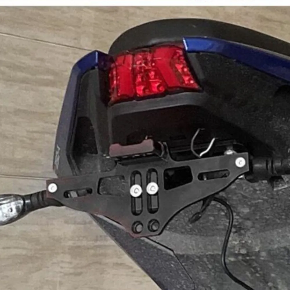 

Motorcycle CNC Rear License Plate Number Holder and Turn Signal Lights For HYOSUNG GT650R GT 650R 2006 2007 2008 2009