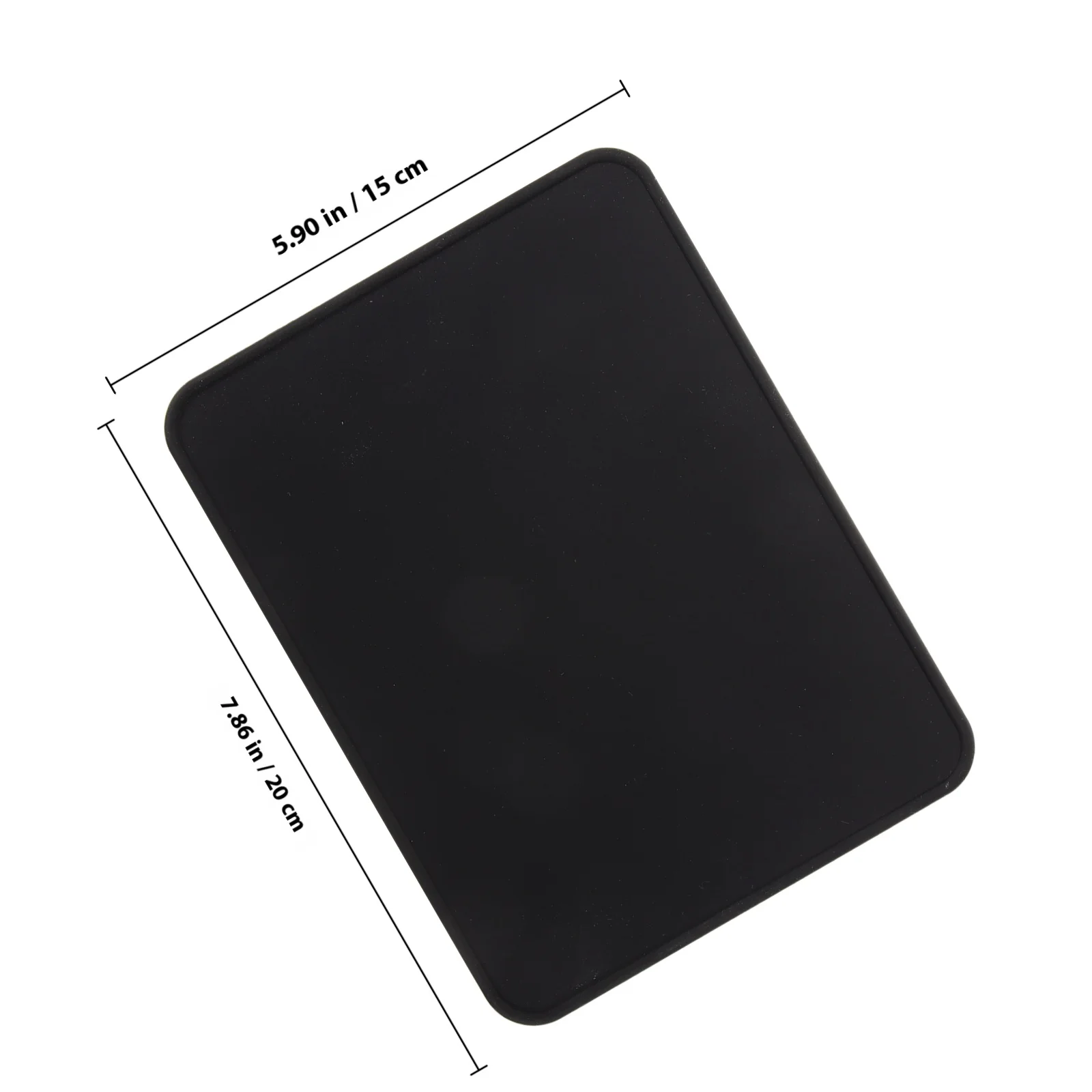 Silicone Coffee Tamper Mat Sturdy Wear-Resistant Flat Mat for Tamper Station Drain Tray Accessory Multifunctional Kitchen Tool