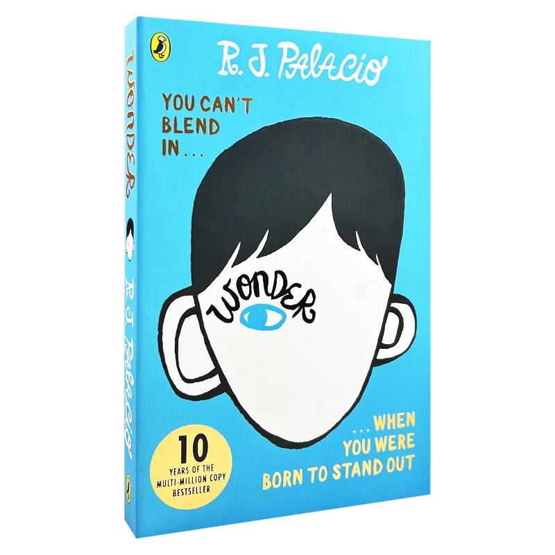 

Wonder R. J. Palacio, Children's books aged 9 10 11 12 English books, Bildungsroman novels 9780552565974