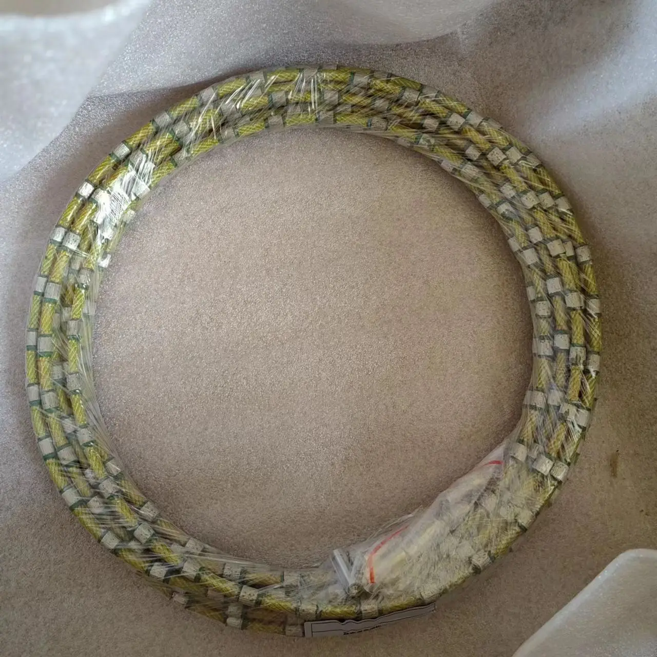 High Quality Closed Loop Plastic Diamond Wire For Marble  Block Cutting Squaring Looped Wire Rope Free Shipping
