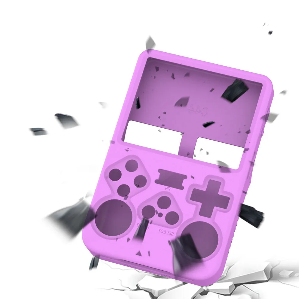 ซิลิโคนนุ่มฝาครอบป้องกันสําหรับ R36S แบบพกพา Retro คอนโซลวิดีโอเกมมือถือ Protector ผิวอุปกรณ์เสริม