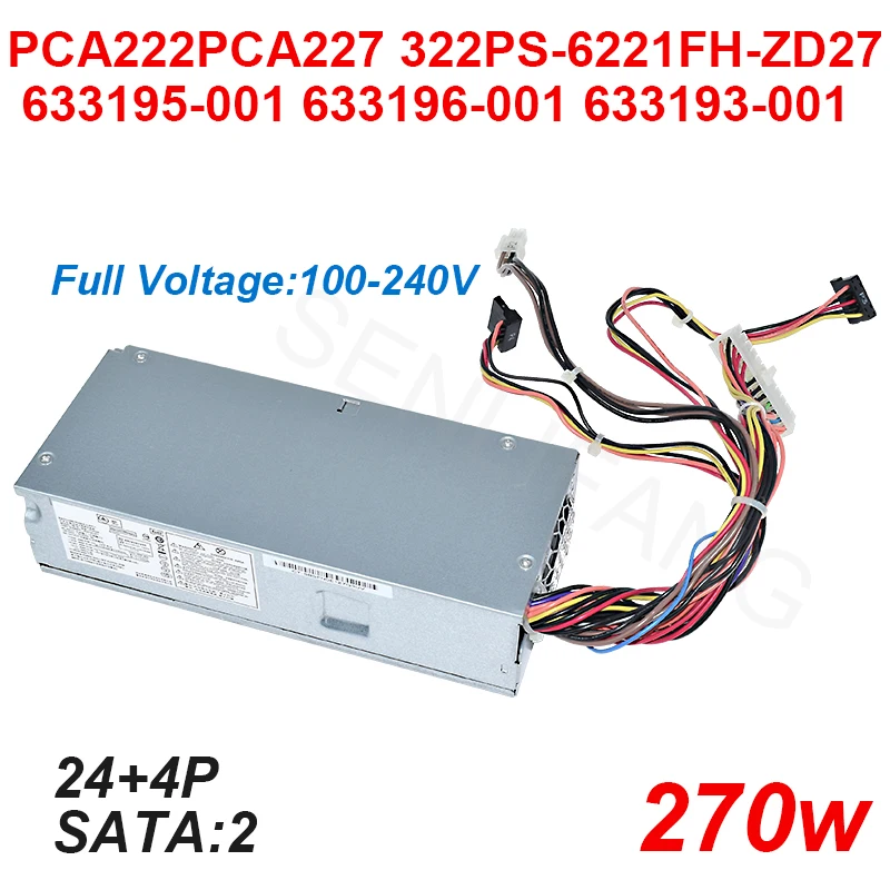 

New PSU For HP S5 Power Supply PCA227 PCA222 PS-6221-9 7 PCA322 633193-001 633195-001 633196-001 D10-220P1A