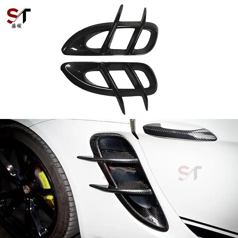

Подходит для Porsche 718, модифицированный воздухозаборник из углеродного волокна TK с боковой тенденцией