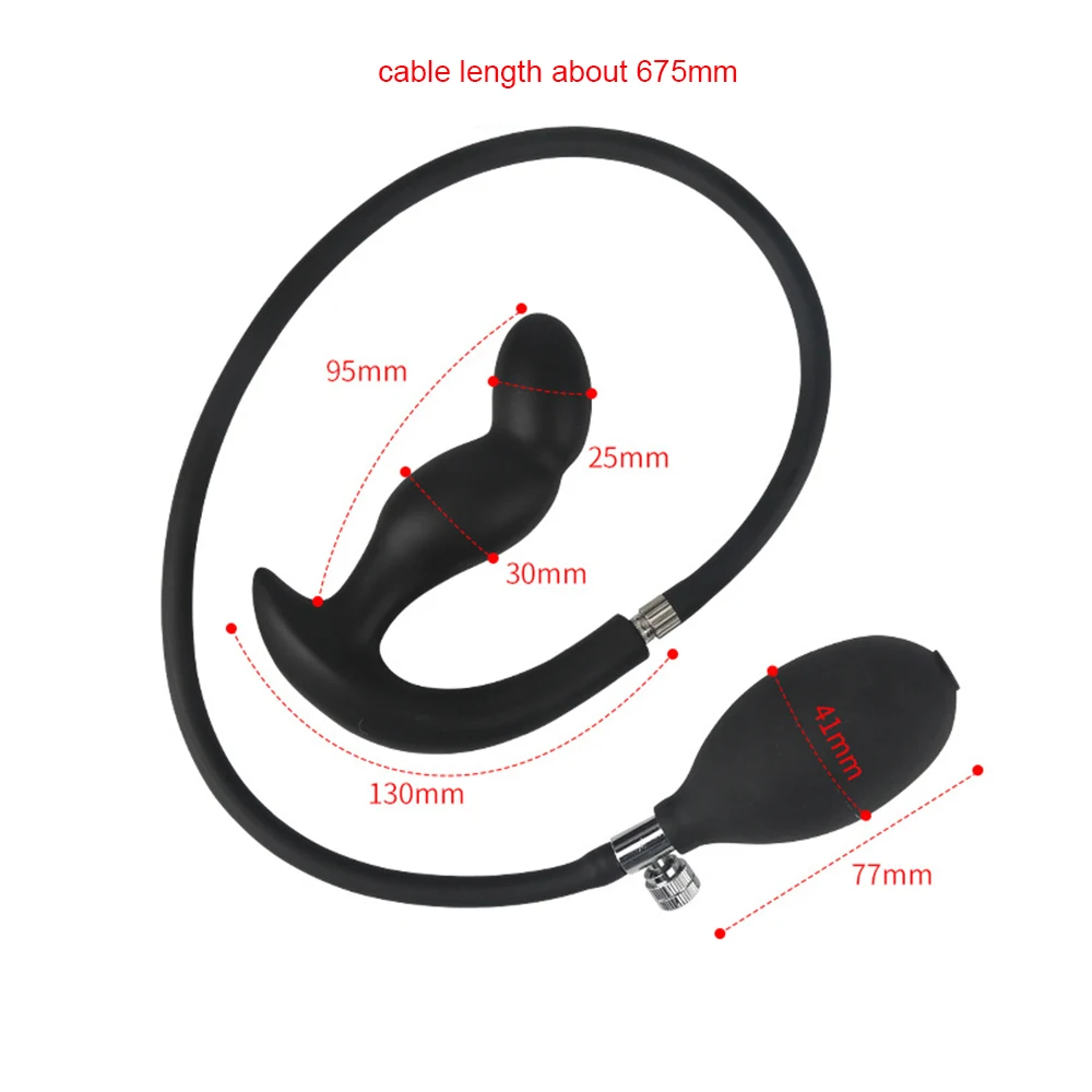 Сверхбольшая силиконовая Анальная пробка с насосом, расширитель ягодиц, массажер простаты, расширитель ануса, интимные игрушки