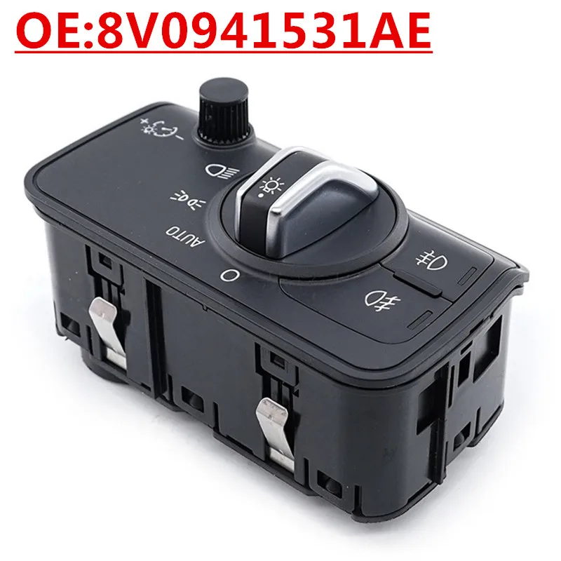 

OE:8V0941531AE Suitable for Audi A3 car headlight fog light control switch headlight knob combination switch