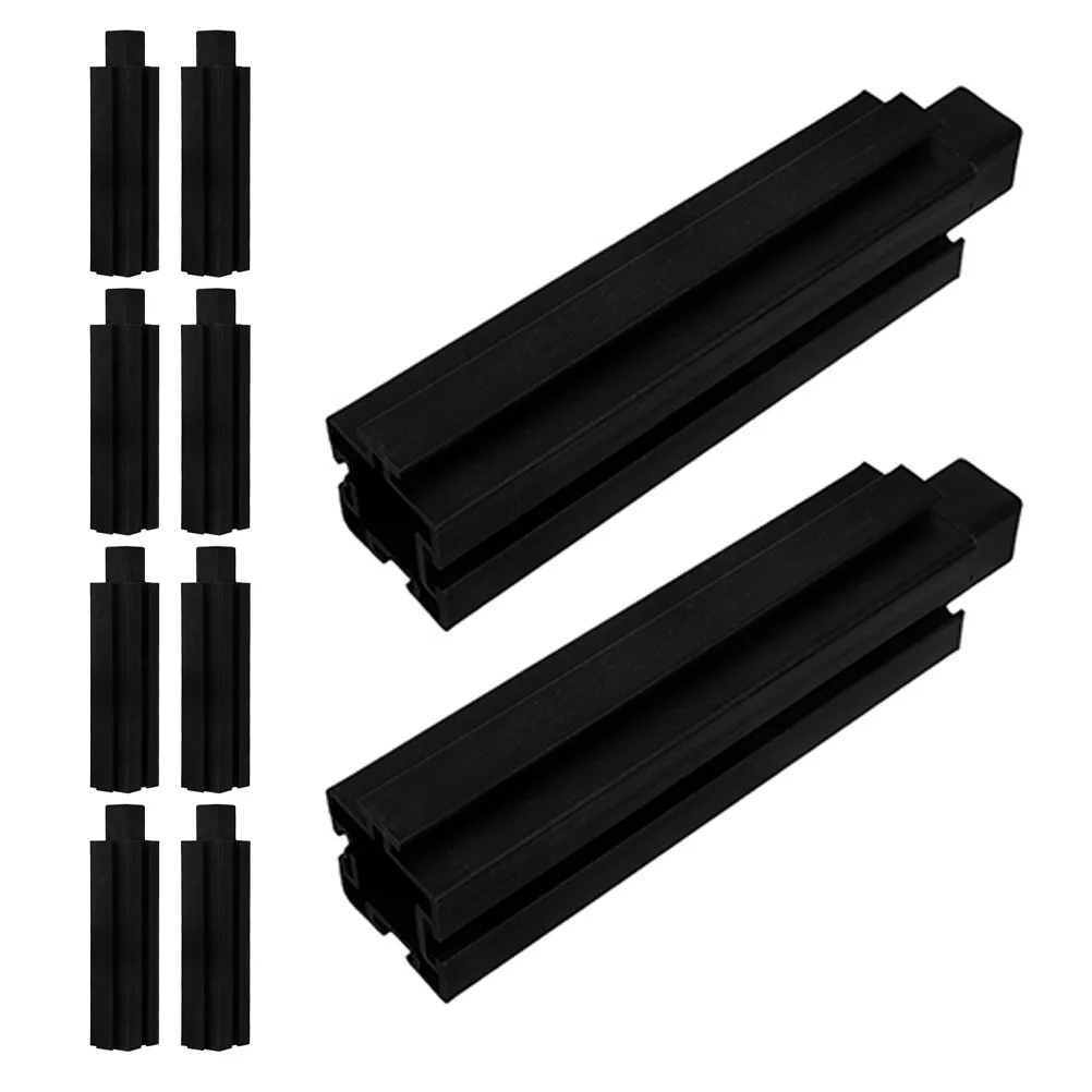 

10Pcs Elevated Planter Legs Durable Plastic Material Simple Installation Ideal Balcony Backyard Vegetable Garden Bed Support