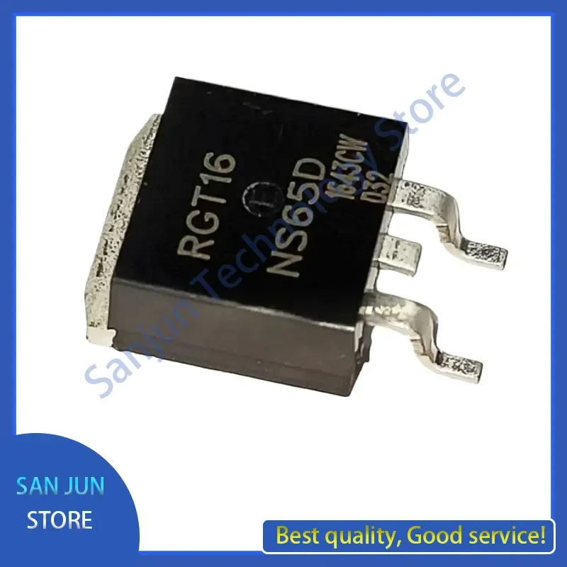 5pcs New RGT16NS65DGTL RGT16NS65D 650V 16A 94W IGBT Tube