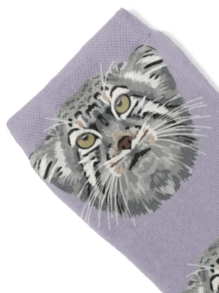 Pallas Cat Face Socks cycling ankle Man Socks Women's