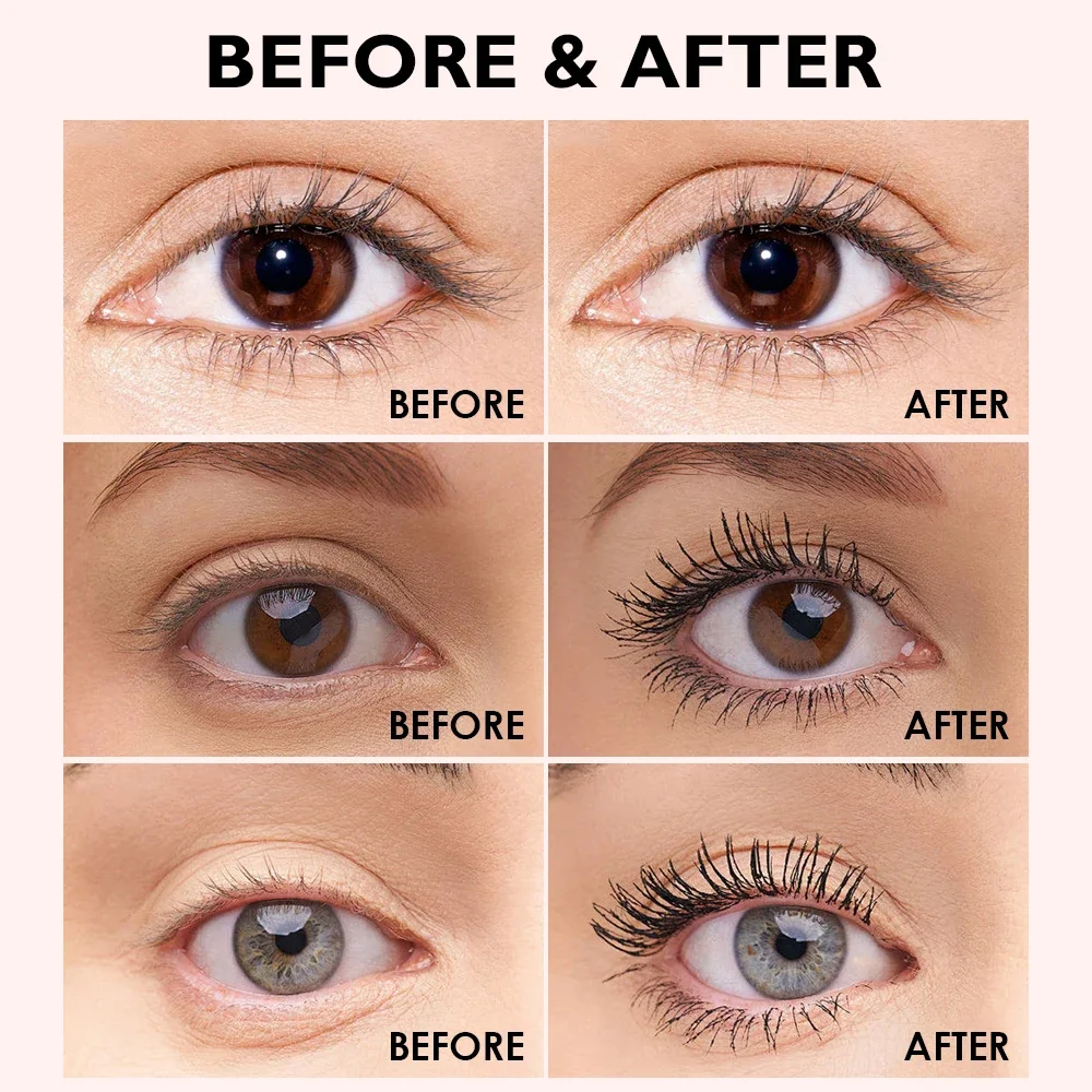 24-hour Waterproof Mascara Smudge-Proof Formula for Smooth Application Ideal for Sensitive Eyes Long-lasting for Extended Events