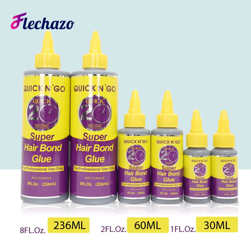 Nhanh 20 Thứ Hai Tóc Liên Kết Keo Đen Chống Nước Liên Kết Keo Tóc Giả Siêu Giữ Cây Nối Mi Keo Dính