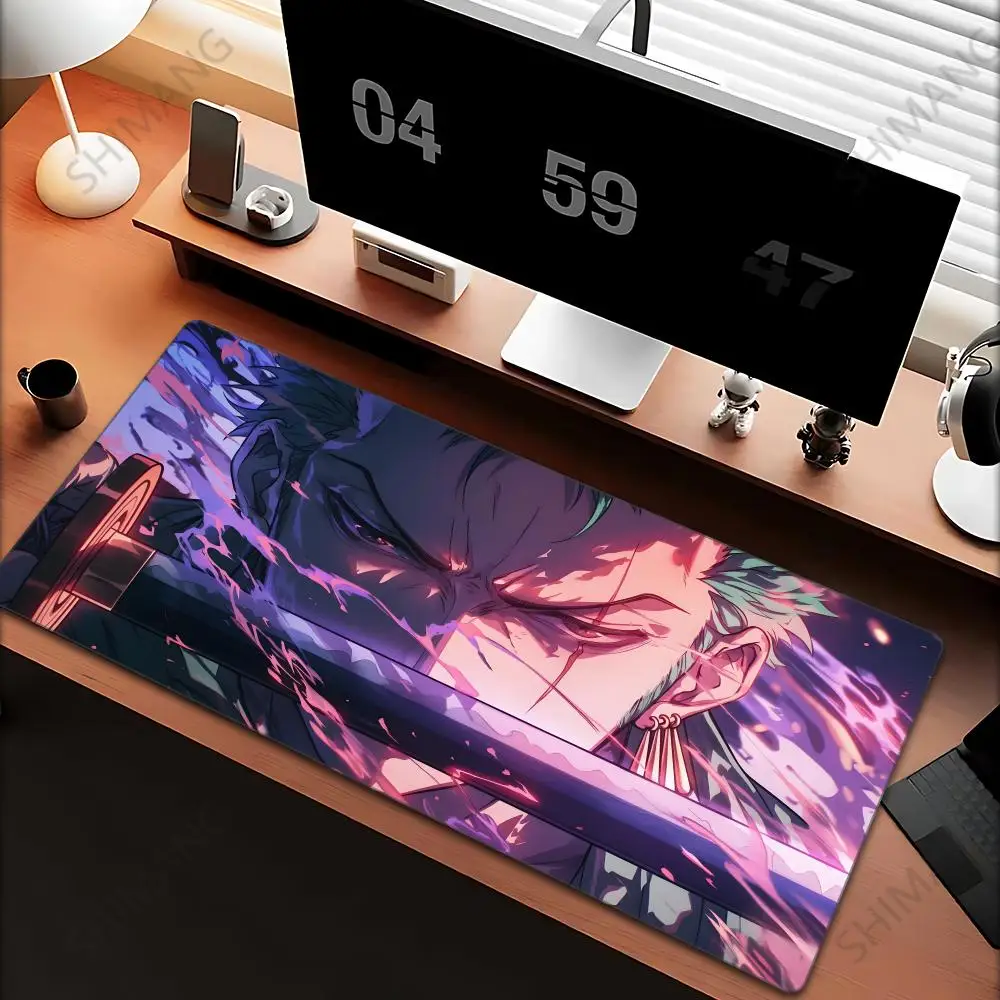 

Hot Larger XXL 90x40 Rubber Mouse Pad Speed E-sport Computer Keyboard Pads O-one P-piece Zoro Desk Mat Gaming Accessories