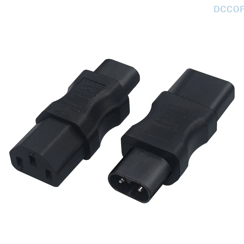 Professional Male Female Adapter C8 to C13 Adapter Adapter ABS-material Easy Operation