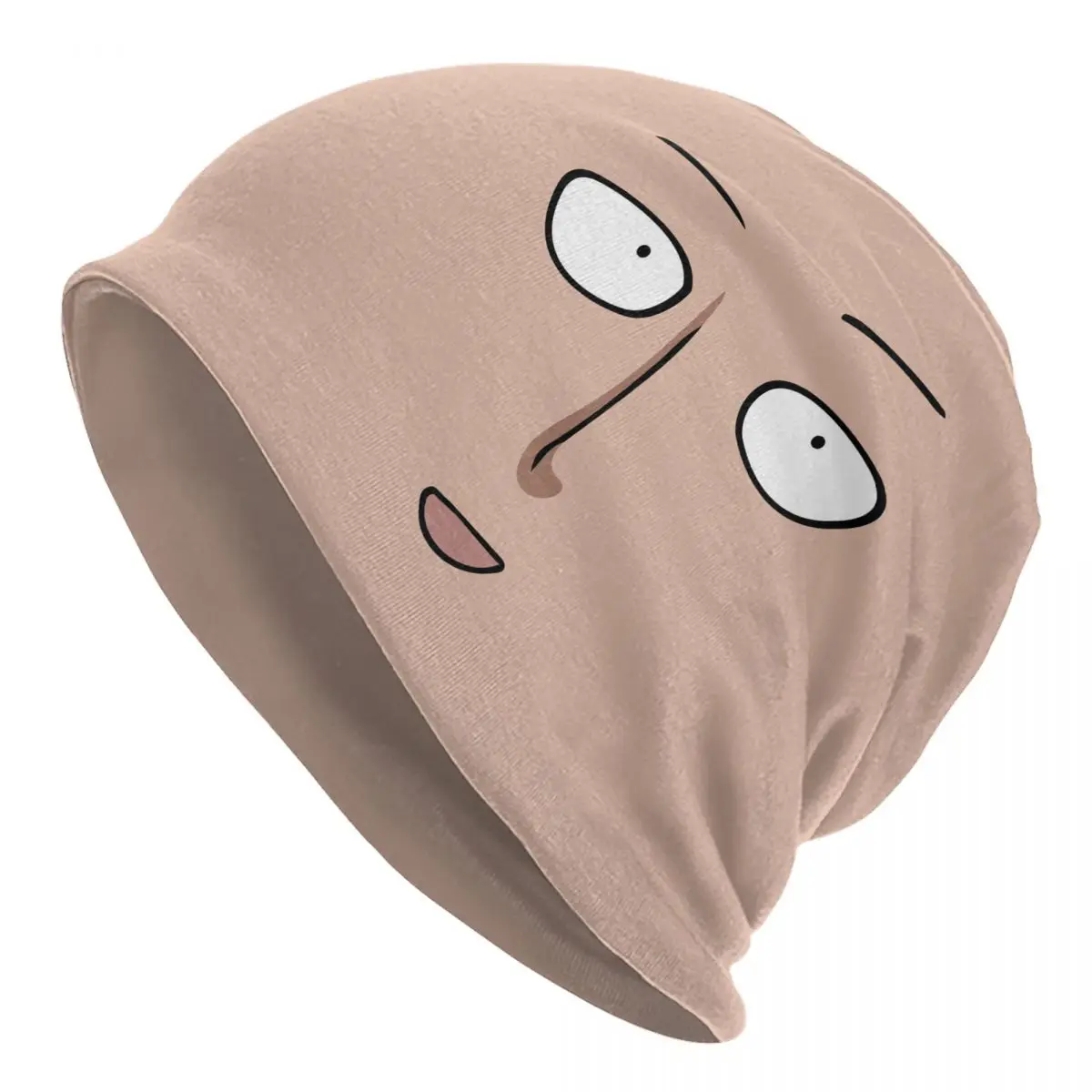 One Punch Man Saitama Bonnet Hats Autumn Winter Ski Skullies Beanies Hat Funny Face for Men Women Spring Multifunction Cap