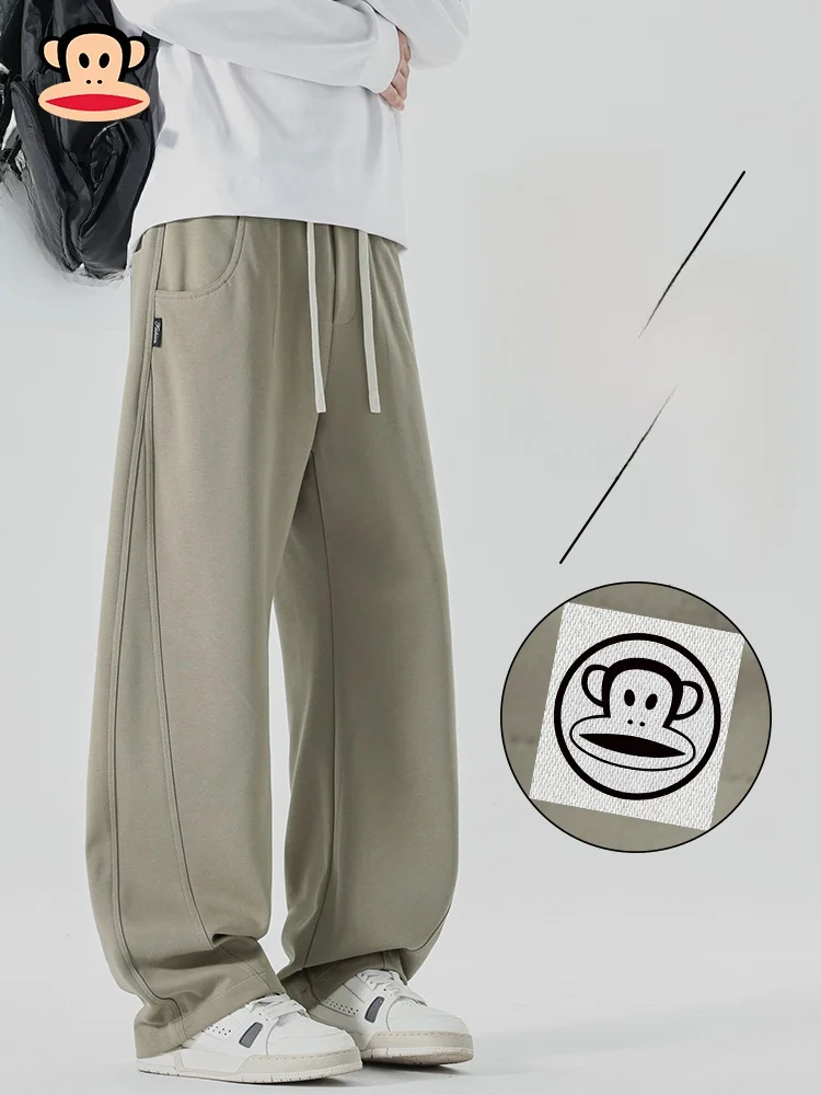 

Мужские повседневные спортивные брюки свободного кроя Paul Frank, осенняя новинка, широкие брюки Paul Frank Monkey, модные, универсальные