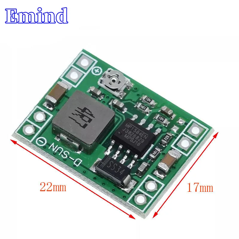 5/10/20/50/100Pcs DC-DC Power Module 3A Step-Down Module Ultra-Small Size 24V-12V 9V to 5V Fixed Output