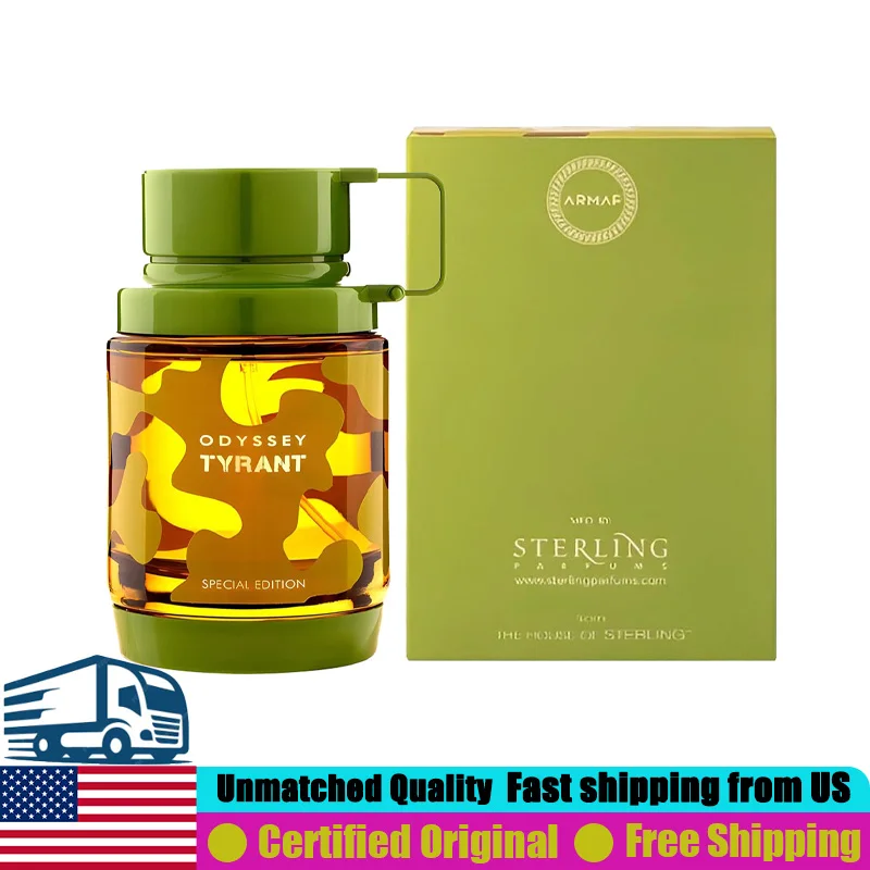 

Armaf Odyssey Tyrant Special Edition Eau de Parfum 3.4 Oz Premium Arabian Perfumes 100ML Lasting Oriental Woody Cologne for Men