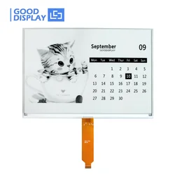Monochrome 13.3 Inch Paper-Like A4 Largest E Ink Display SPI ePaper 960x680 Resolution Supports 0.4s Partial Refresh, GDEM133T91