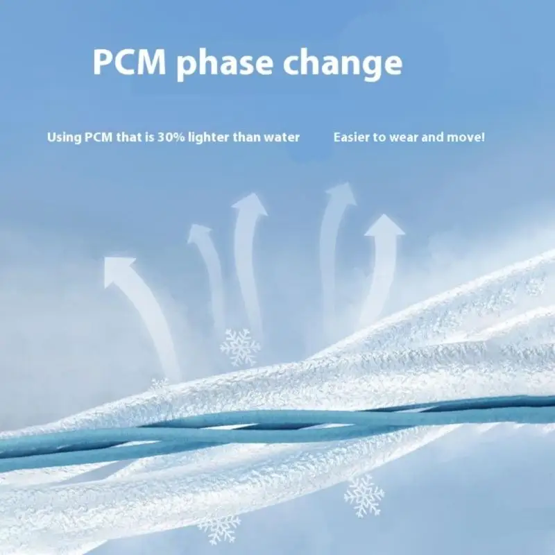 Y88A Cooling Vest Men Women Cooling Ice Vest Flexible Adjustable Reusable Cool