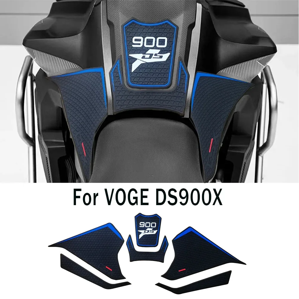 2024 DS900X Accessories FOR Loncin VOGE DS 900 X Motorcycle Rubber Tank Pad DSX900 900 DSX Knee Grip Pad DSX Anti-slip Sticker