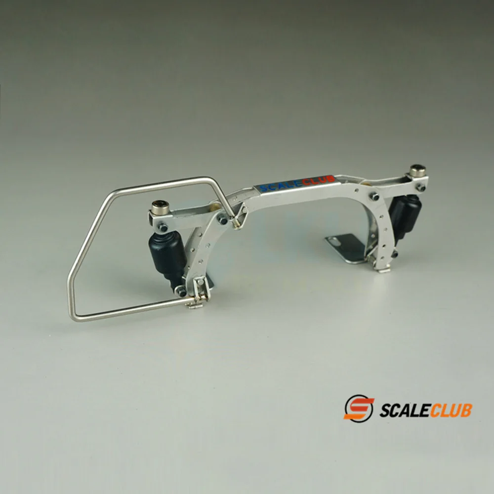 1/14 Metalowe Ulepszenia Kabiny Samochodu Ciężarowego do Tamiya, Przyczepy, Wywrotki, Symulacja Kabiny, Klamra, Głowica Klamry SCALECLUB