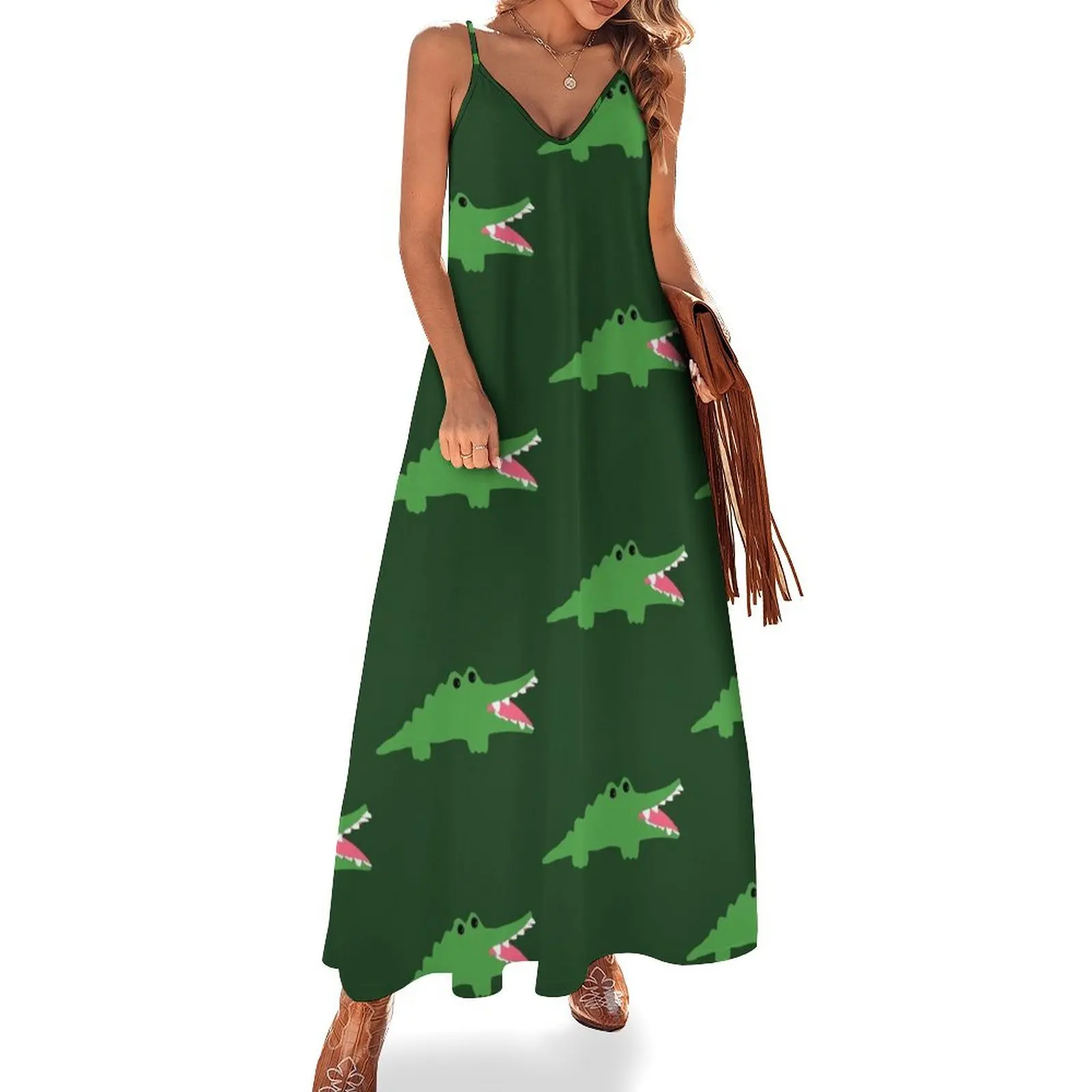 Big Challenges Alligator plush toy Sleeveless Dress summer dress womens 2025 summer dress women 2025