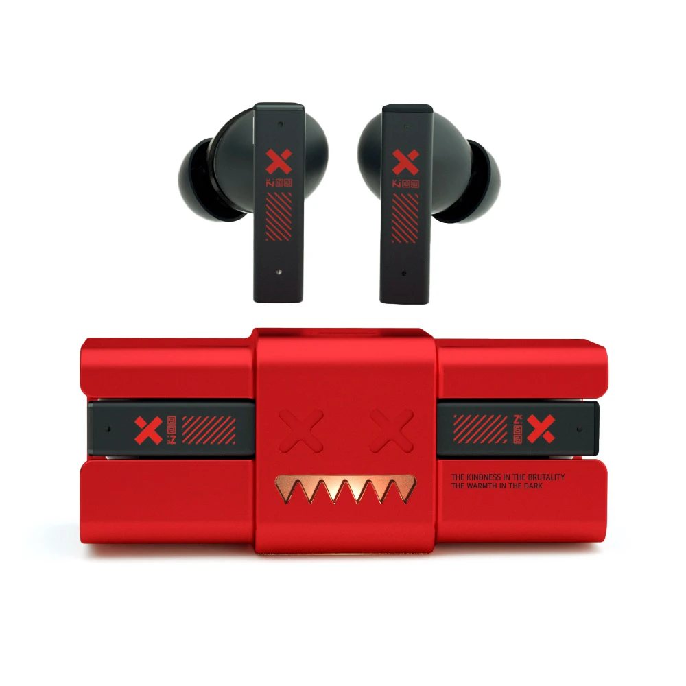 Zombie Cat -45dB ANC Bluetooth-oortelefoon Diepe bas Actieve ruisonderdrukking Koptelefoon Sport Bluetooth 5.4 oordopjes met ketting