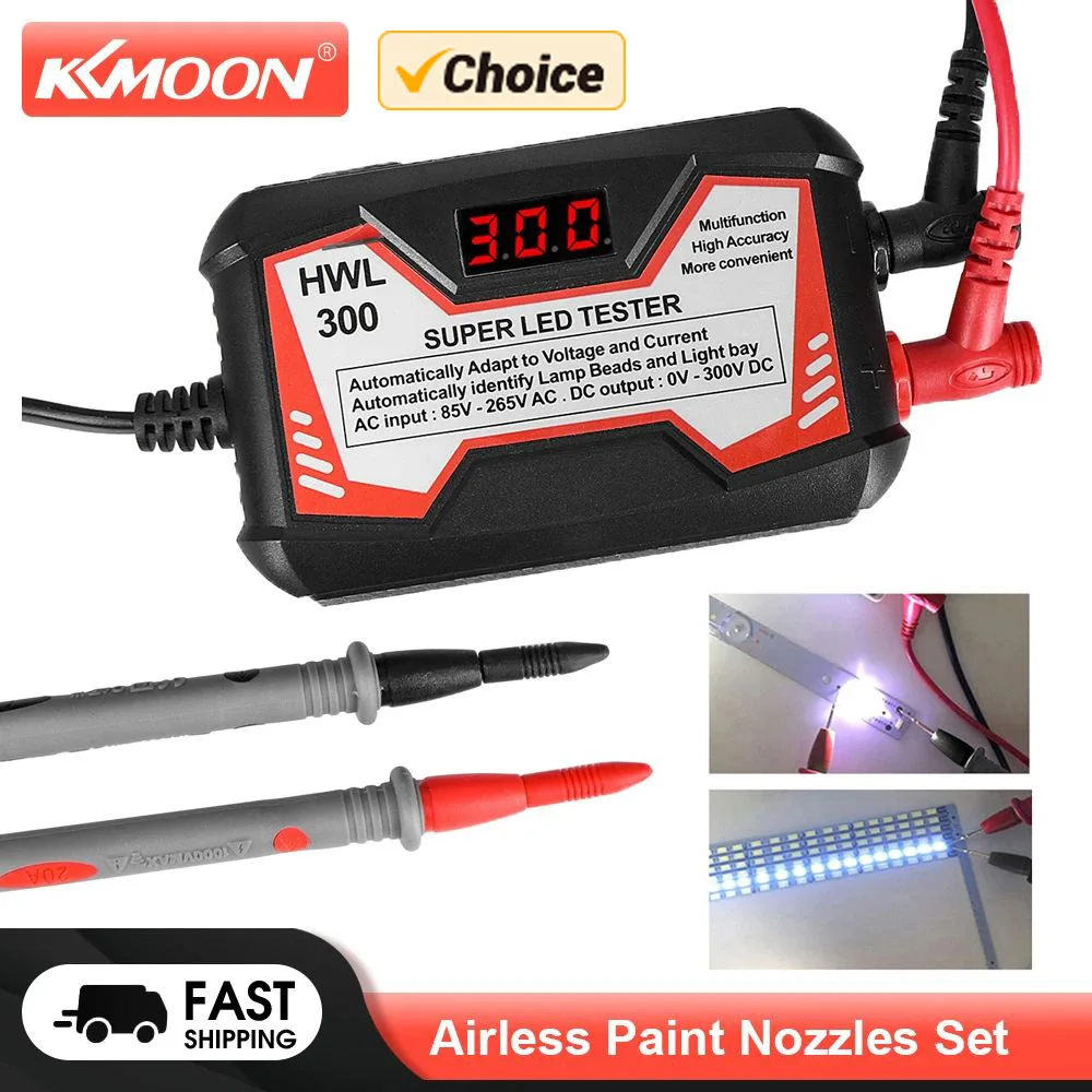 KKMOON AC85V-265V 18W LED Current Tester TV Backlight Tester LCD TV Maintenance Detection Device LED Strips Lamp Bead Test Tool