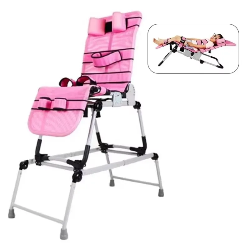 Tilt‑Reclining Pediatric Shower Bath Chair, Adjustable Inclined Bath Seat for Special‑Needs Children