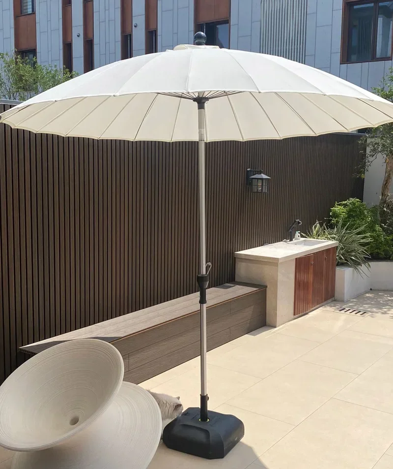 D10 Outdoor Sunshade Umbrella Restaurant Cafe Hotel Real Estate Outdoor Mushroom Umbrella