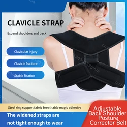 Adjustable Back Shoulder Posture Corrector Belt Clavicle Spine Support Reshape Your Body Home Office Sport Upper Back Neck Brace