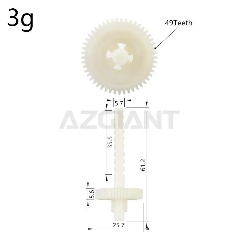 

AZGIANT Car Fuel Door Lock 49T gear sets for BMW 7 series F01 F02 750i 2009-2015 X5 E70 2007-2013 X6 E71 2008-2014 plastic kit