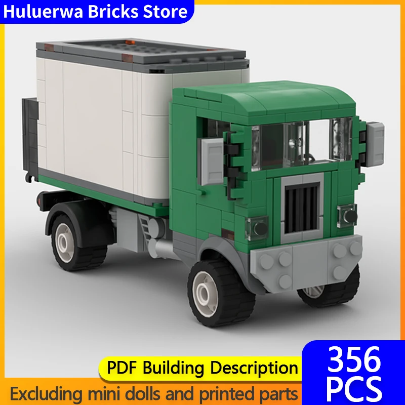 

Модель скоростного гоночного автомобиля MOC, строительные кирпичи, грузовой ящик, грузовик, модульная технология, детские праздничные подарки, сборные игрушки, костюм