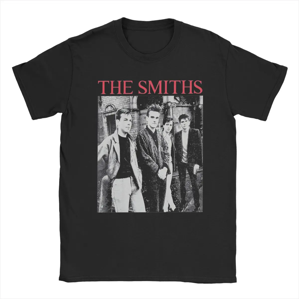 

Music Rock The Smiths Men's T Shirt Funny Tee Shirt Short Sleeve Crewneck T-Shirt Cotton Gift Idea Clothing