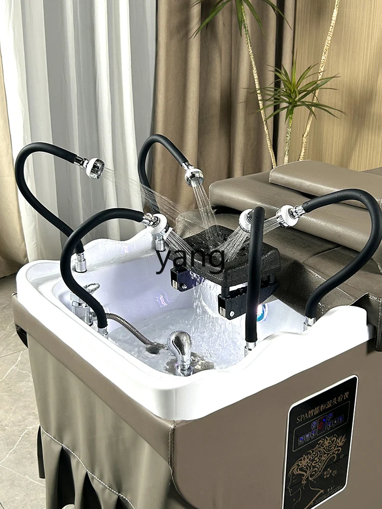 Yhl Head Bed for Hair Salon Multi-Nozzle Intelligent Constant Temperature Water Circulation Beauty Salon Massage