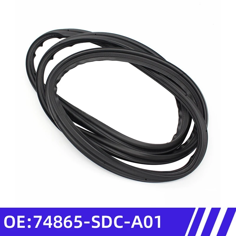 Car Rear Trunk Lid Seal Strip Trunk Weatherstrip Fits For Honda Accord 2003-2007 74865-SDC-A01 74865SDCA01