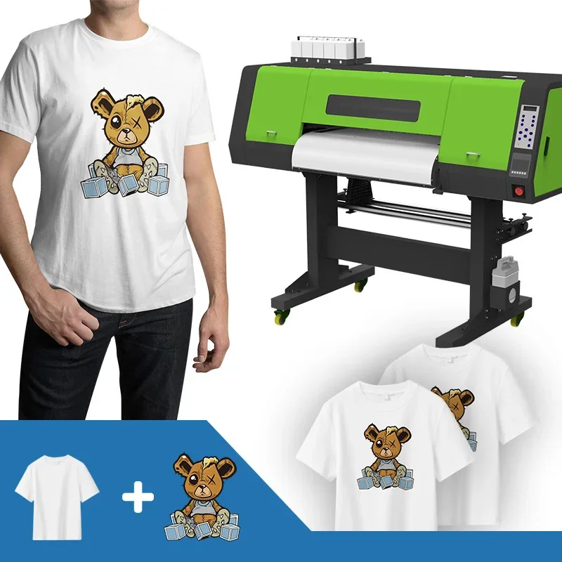 Hot Stamping Printer White Color Direct Spray Mask Printing White Ink Hot Stamping Apron Mouse Pad Printer