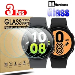 Verre trempé pour Samsung Galaxy Watch 4 44MM 40MM, Film de protection d'écran pour Samsung Watch 4 Classic 46MM 42MM