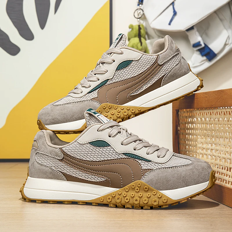 Zapatos de lona para exteriores para hombre con forro transpirable: diseño fresco y elegante, perfectos para desplazamientos, viajes al aire libre y informales