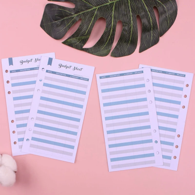 ارتفاع-60 حساب تعقب الميزانية ورقة النقدية مغلف تعقب ل A6 الميزانية المغلفات ، النقدية المغلف المحفظة ، جيوب الموثق