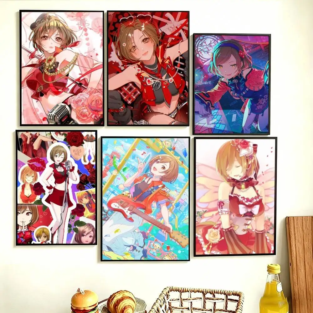 Virtual Idols MEIKO Poster Perfect Space Sticker Self Adhesive for Office Home Theater Wall Art Decor Fancy Gift