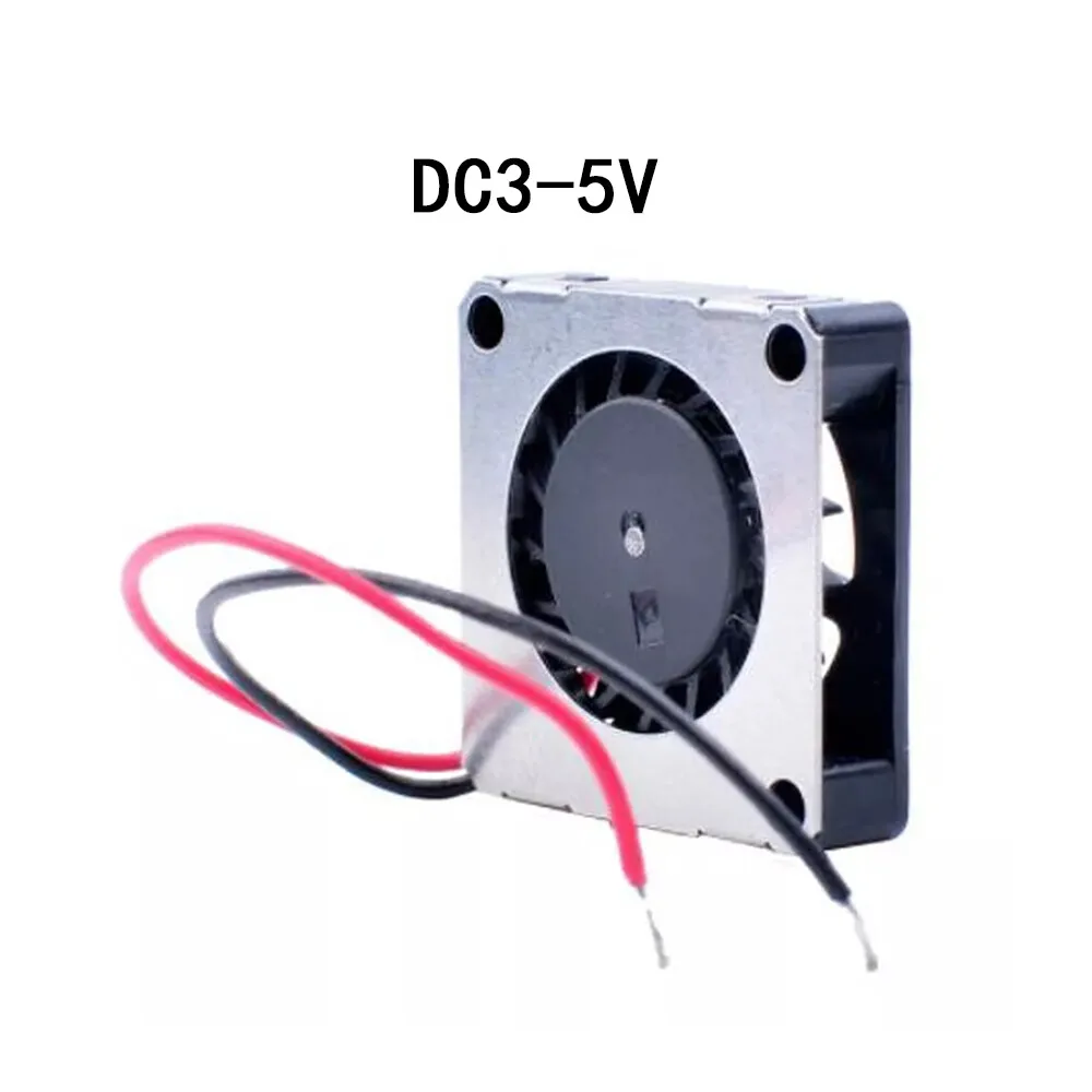 

For 2 Pack Miniature Low Energy Blower 18 * 18 * 4mm DC3-5V 50mA For drones/projectors -