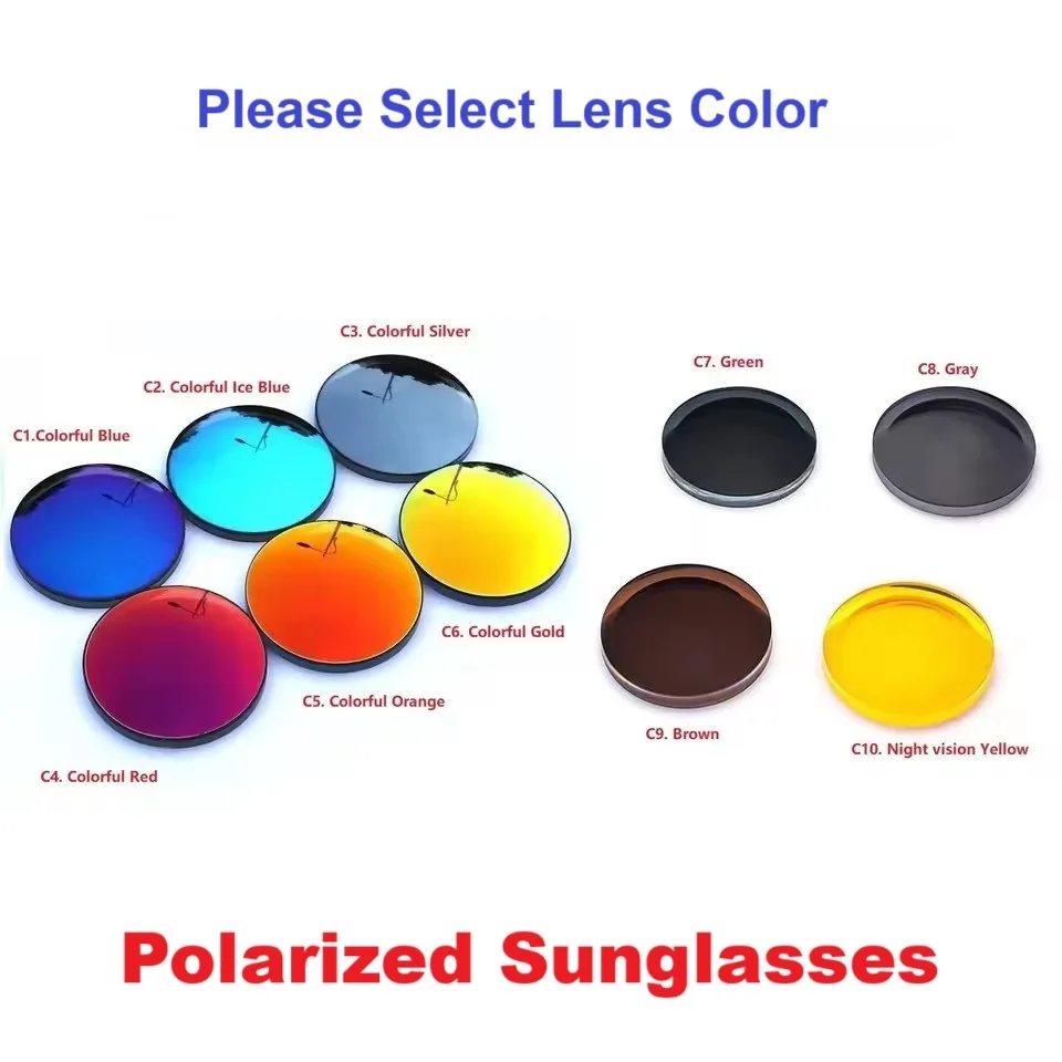 نظارات OLLYMURS المستقطبة للرؤية الليلية للقيادة نظارات طبية بصرية مخصصة لقصر النظر مد البصر نظارات شمسية تقدمية