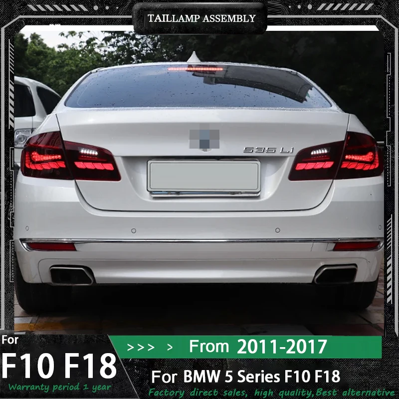

Для BMW F10 FULL LED Задние фонари 2011-2017 Задний фонарь F18 Светодиодный задний фонарь 525i 530i 520i 535i DRL модифицированный светодиодный фонарь со шкалой дракона