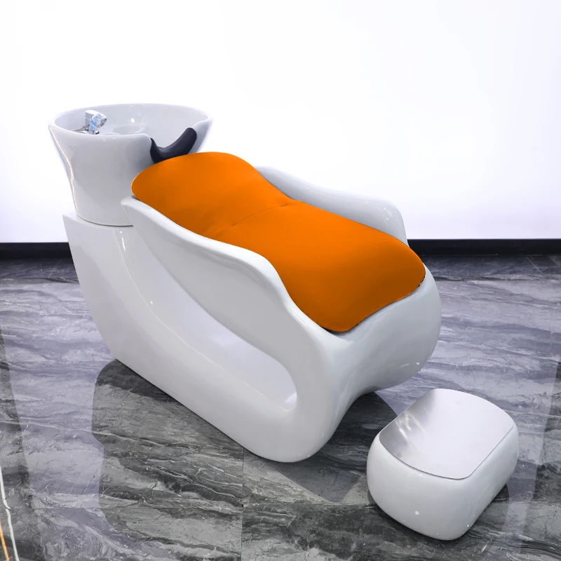 New Collection Shampoo Chair Water Circulation Water Therapy Hairwash Bed Head Spa Lit Lavage De Cheveux Barber Salon Furniture