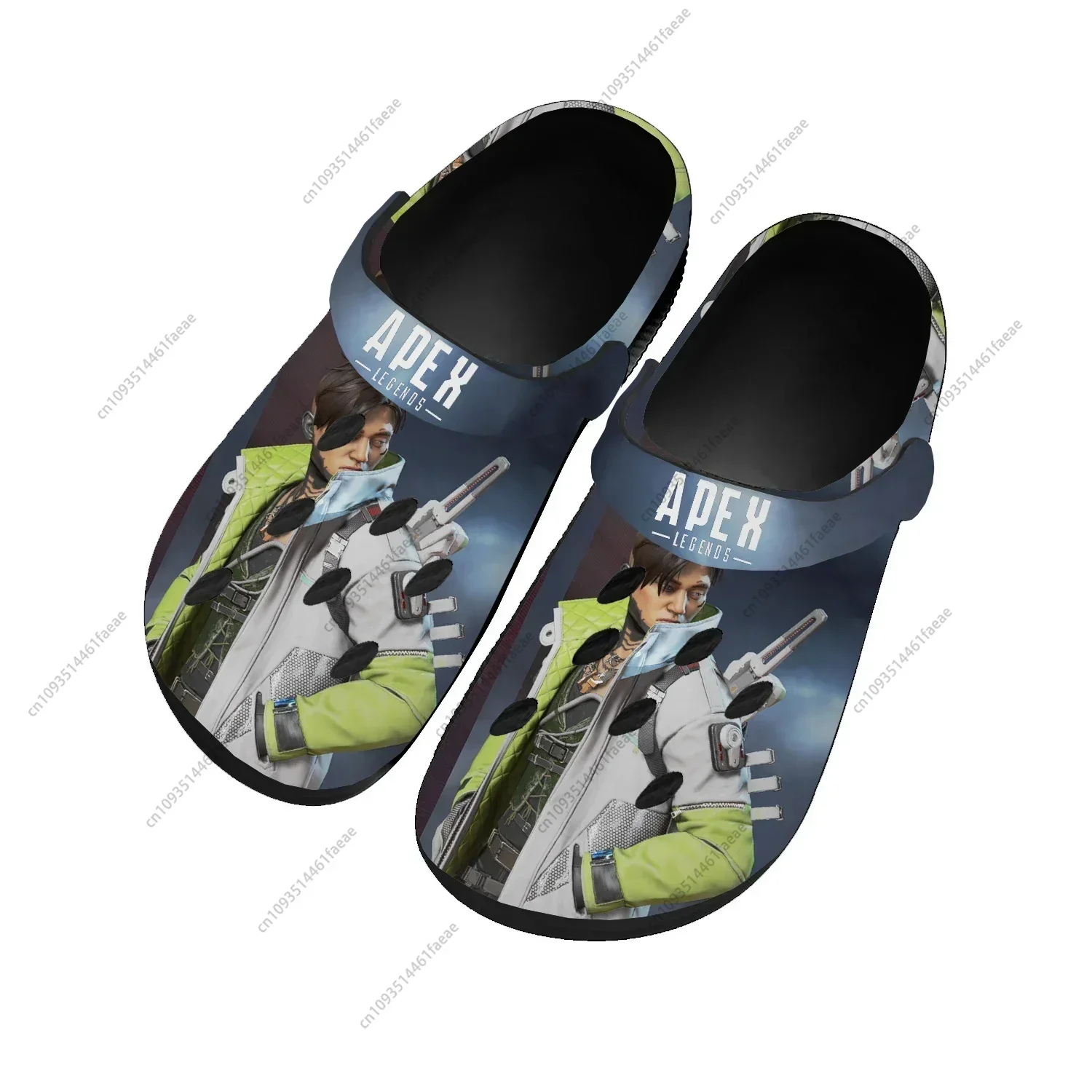 Hot Cartoon Game Apex Legends Crypto Home Clogs Mens Womens Teenager Tailor Made Water Shoes Garden Beach Hole Slippers Sandals